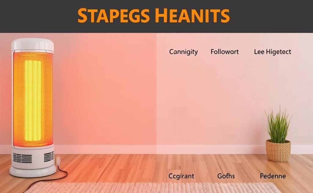 Space heater energy savings and costs breakdown