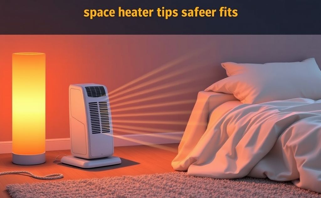 Space heater safety tips for overnight use