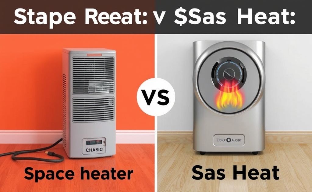 Space heater vs gas heat cost comparison