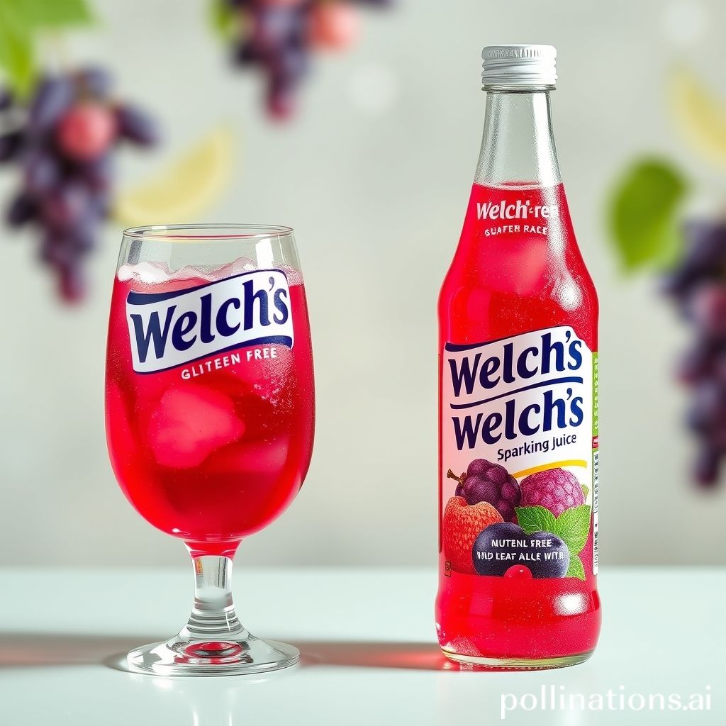 Is Welch'S Sparkling Grape Juice Gluten Free?