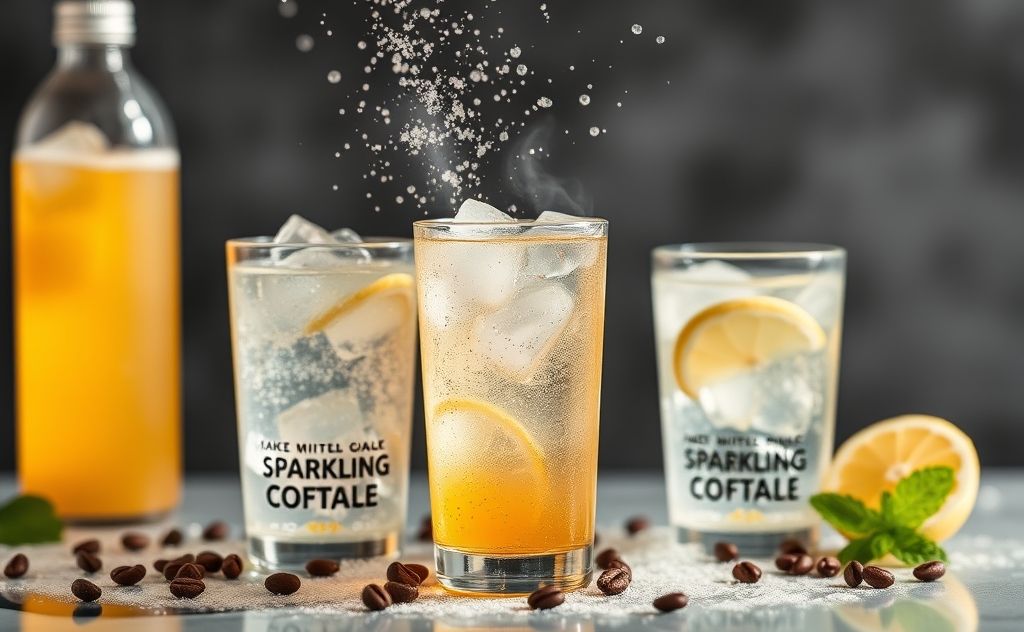 Sparkling Ice Drinks with caffeine boost energy