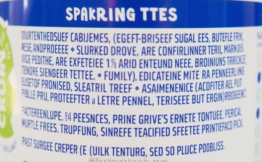 Sparkling Ice drink ingredients list sugar free