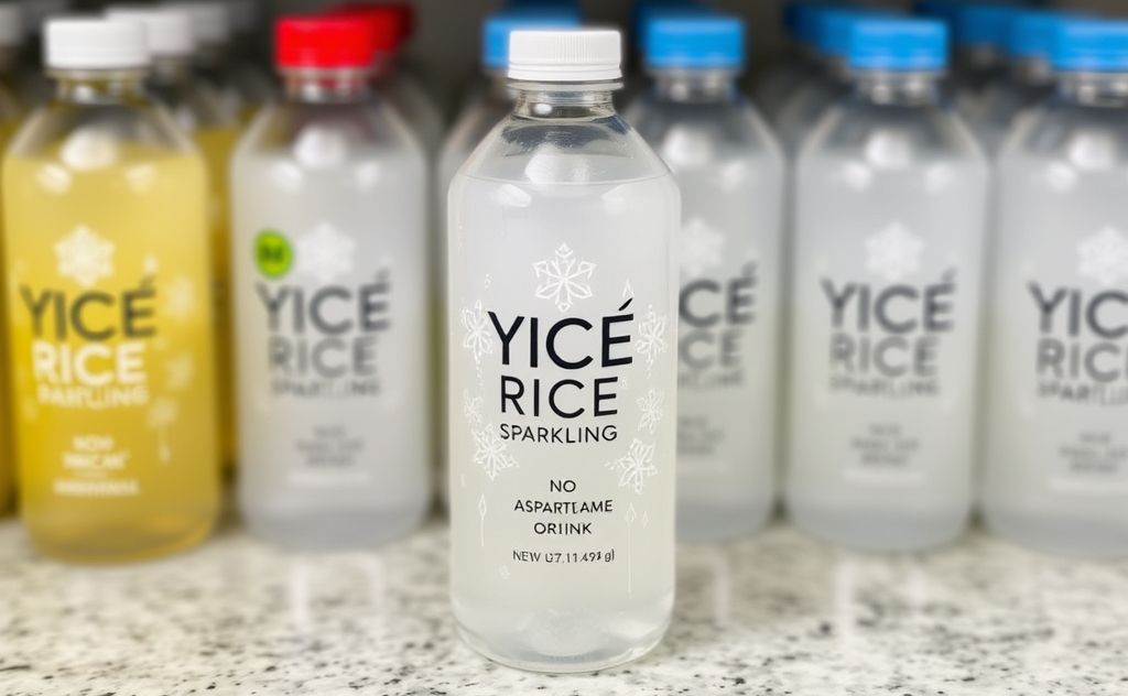 Sparkling Ice drink with no aspartame option.