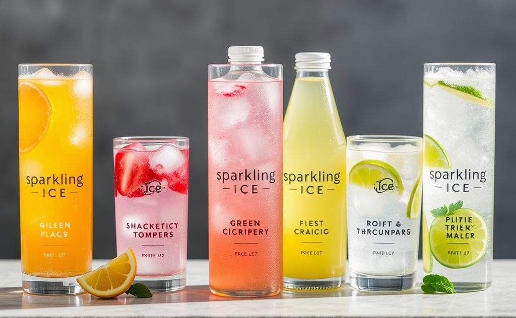 Sparkling Ice drink with refreshing flavor options