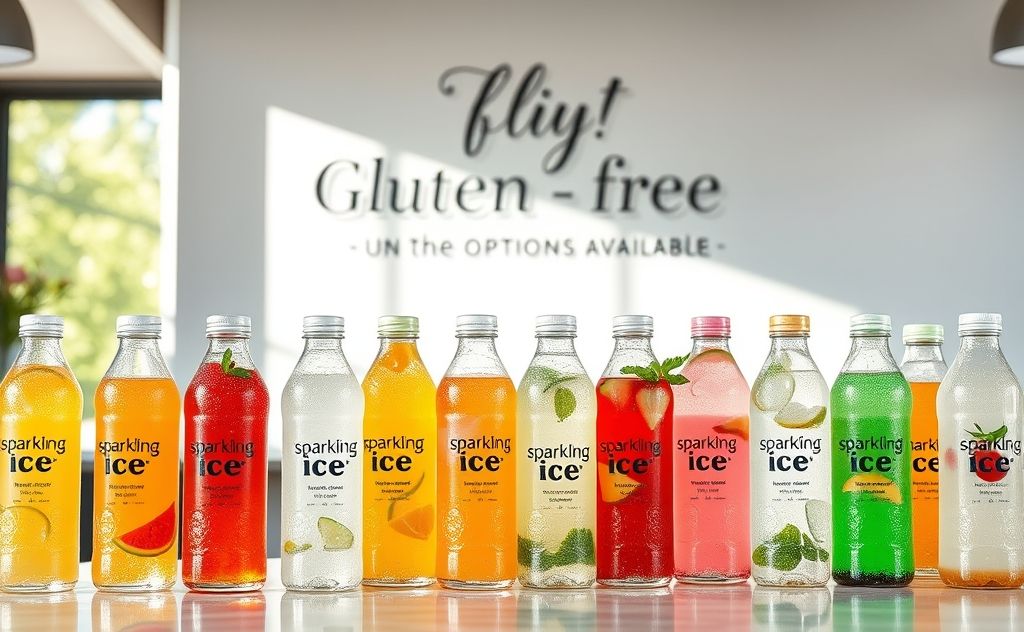 Sparkling Ice drinks gluten free options available