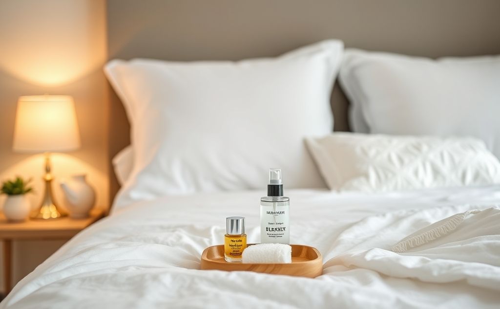 Sparkling clean bedroom essentials