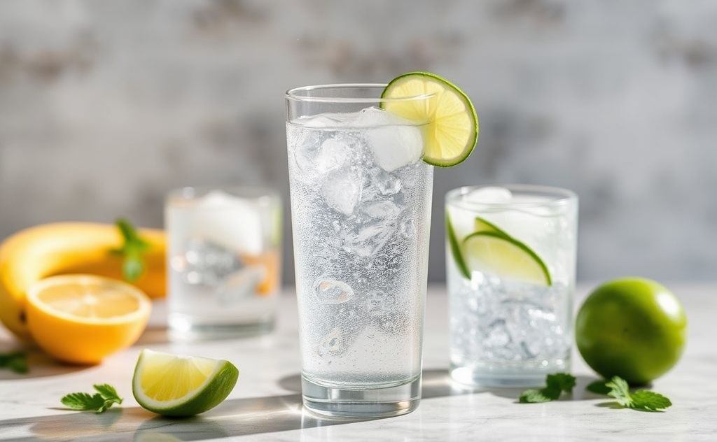 Sparkling water as a refreshing diet choice