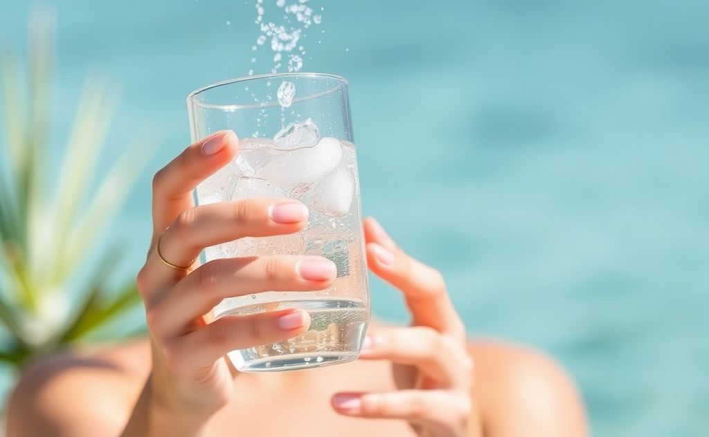 Sparkling water benefits for healthy skin