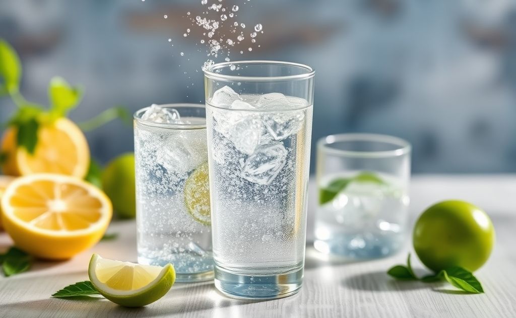 Sparkling water benefits liver health positively