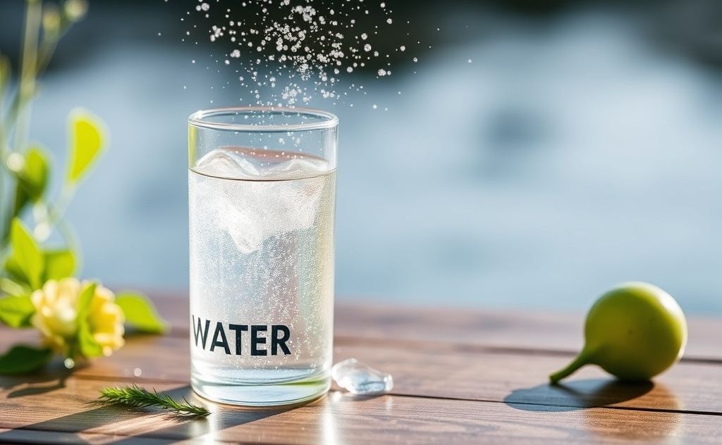 Sparkling water effects on arthritis health