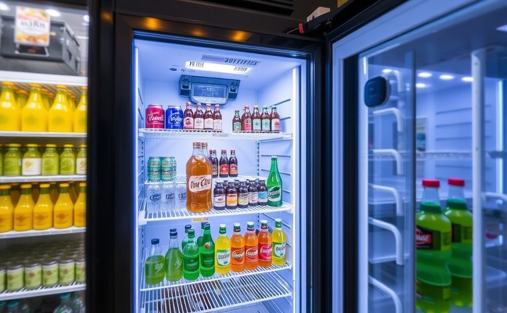 Specialized cooling technology in beverage fridges