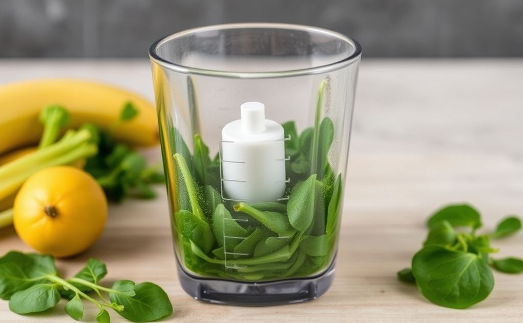 Spinach blended retains its nutritional benefits