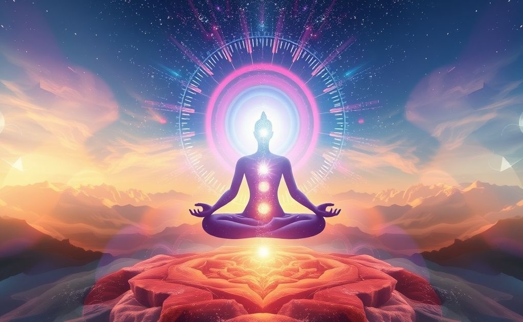 Spiritual awakening through chakra energy flow