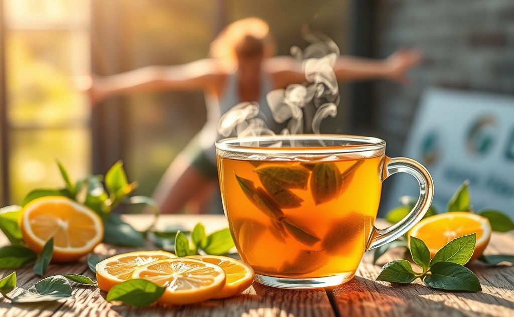 Sport tea benefits for health and hydration