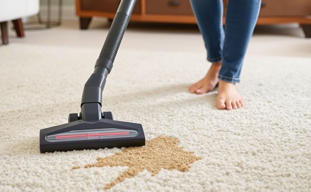 Spot vacuums effectively tackle tough pet stains.