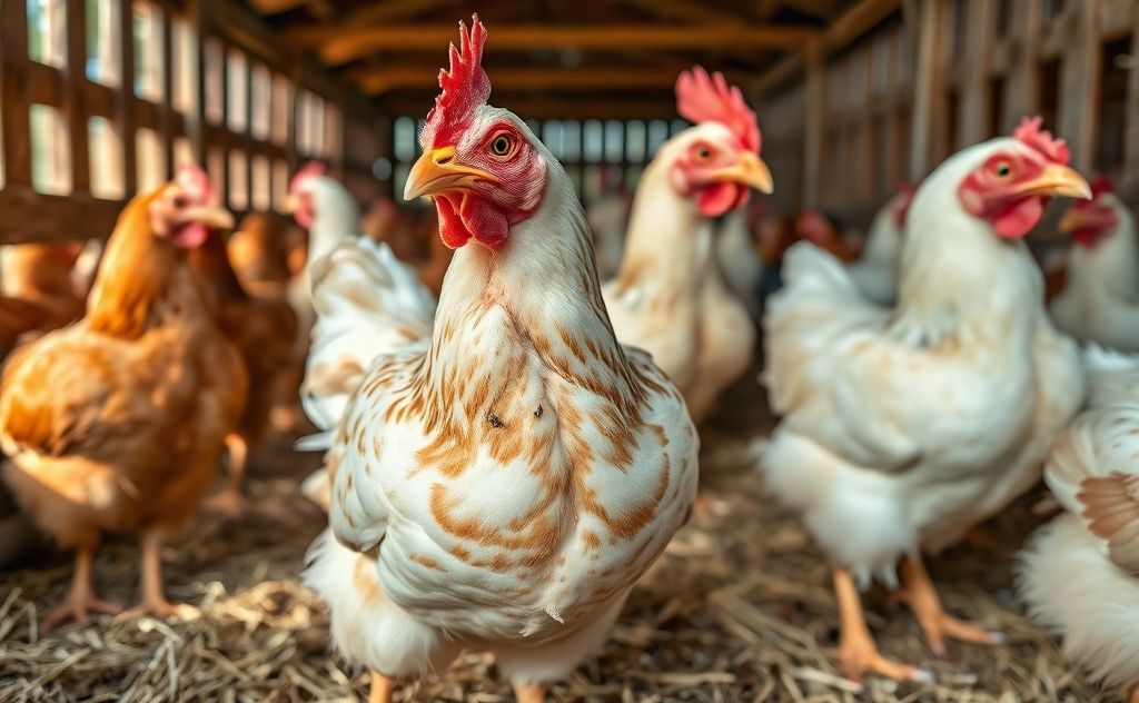 Spotting flystrike in chickens warning signs