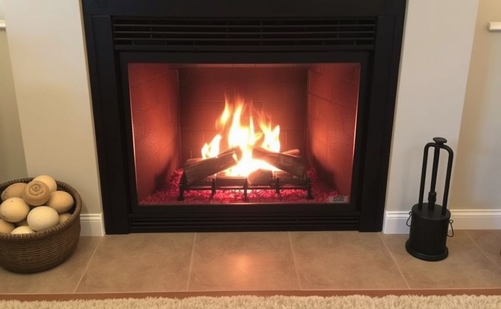 Start a Heat and Glo fireplace with no power needed