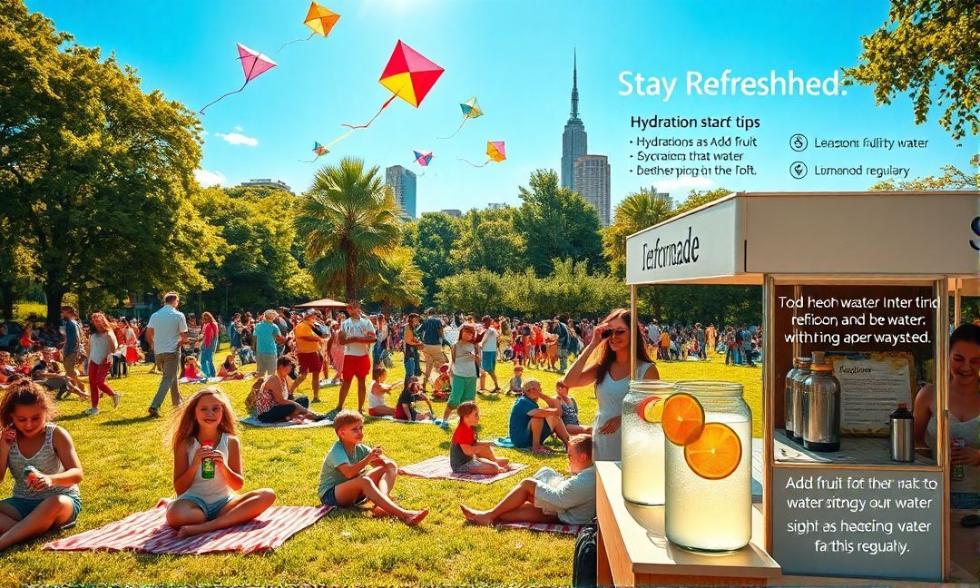 Stay Refreshed: Hydration Tips for Park-Goers in Hot Weather