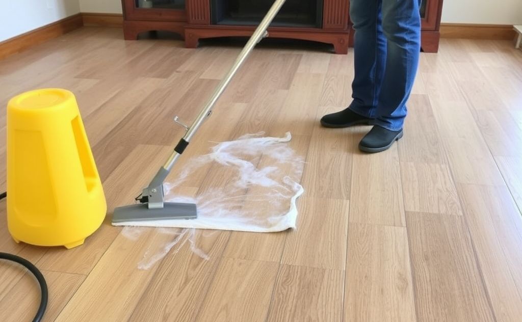 Steam cleaning Armstrong vinyl floors safely explained