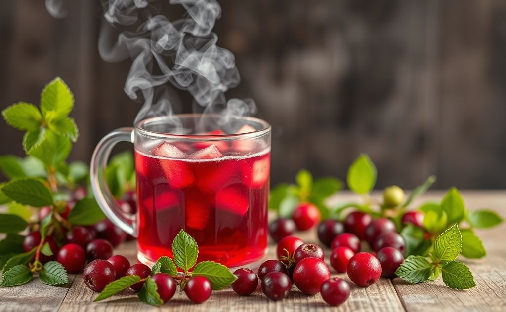 Steam extraction organic methods cranberry juice