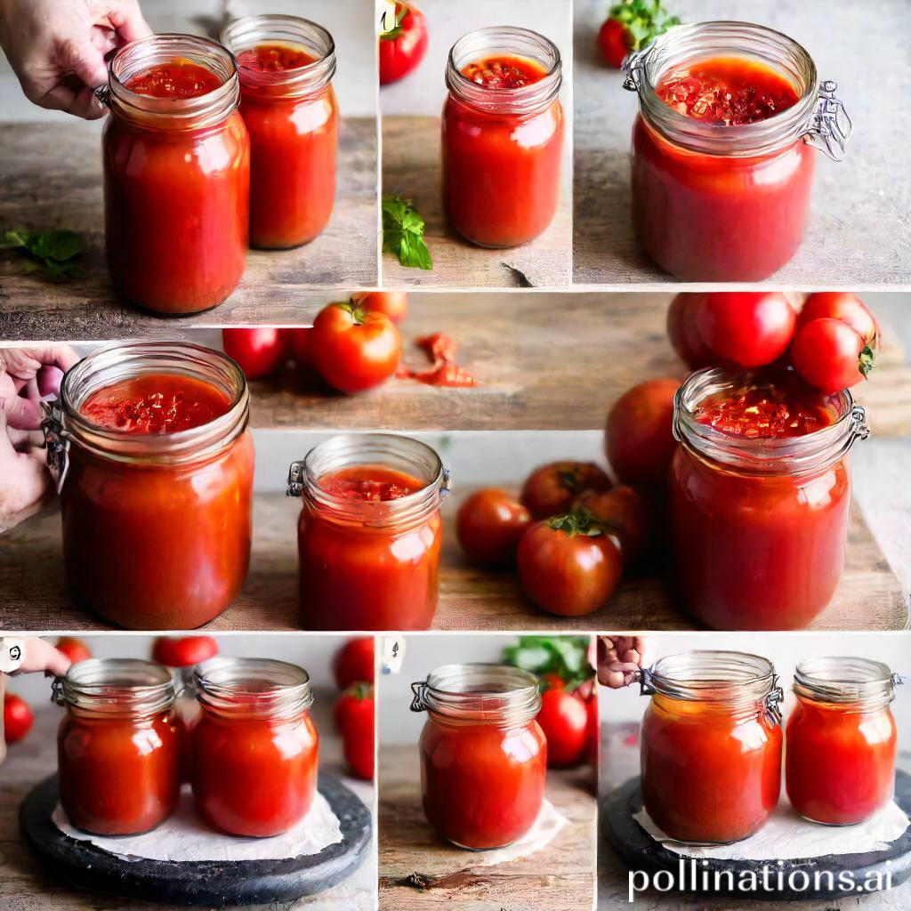 Steam Canning: Steps to Preserve Tomato Juice in Jars
