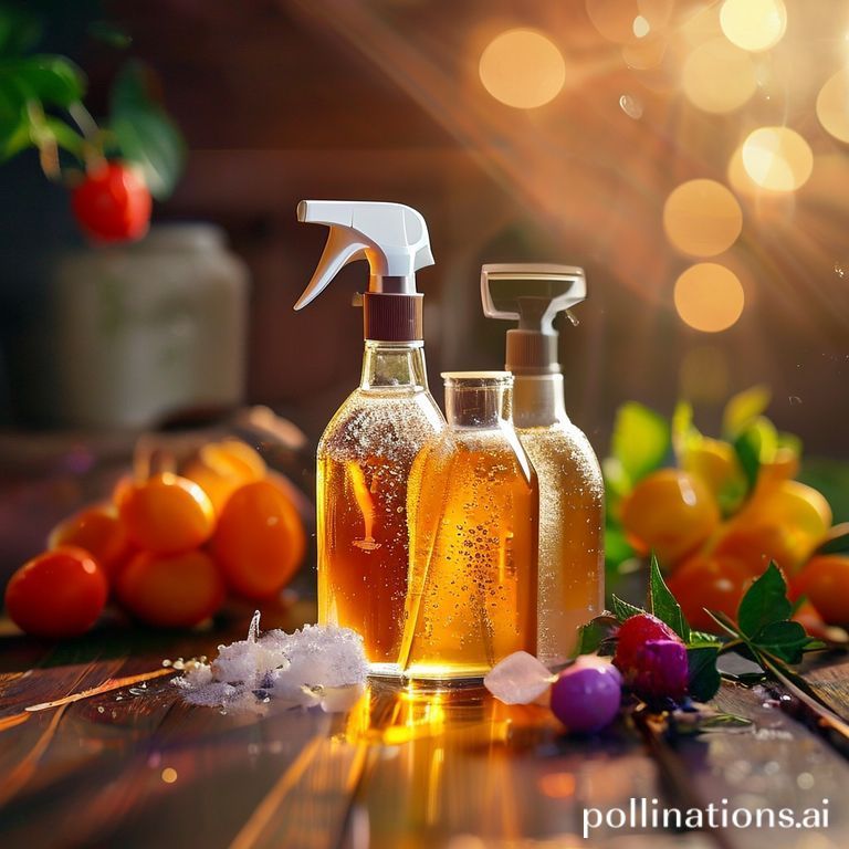 4단계: 냄새 제거를 위한 천연 세정제 활용법