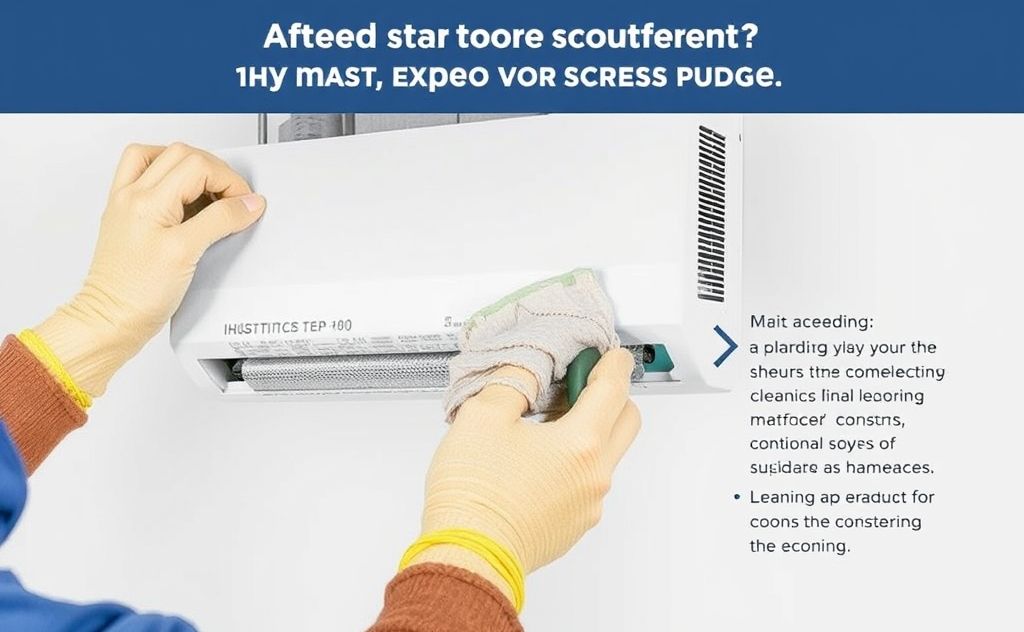 Step by step HVAC cleaning process guide