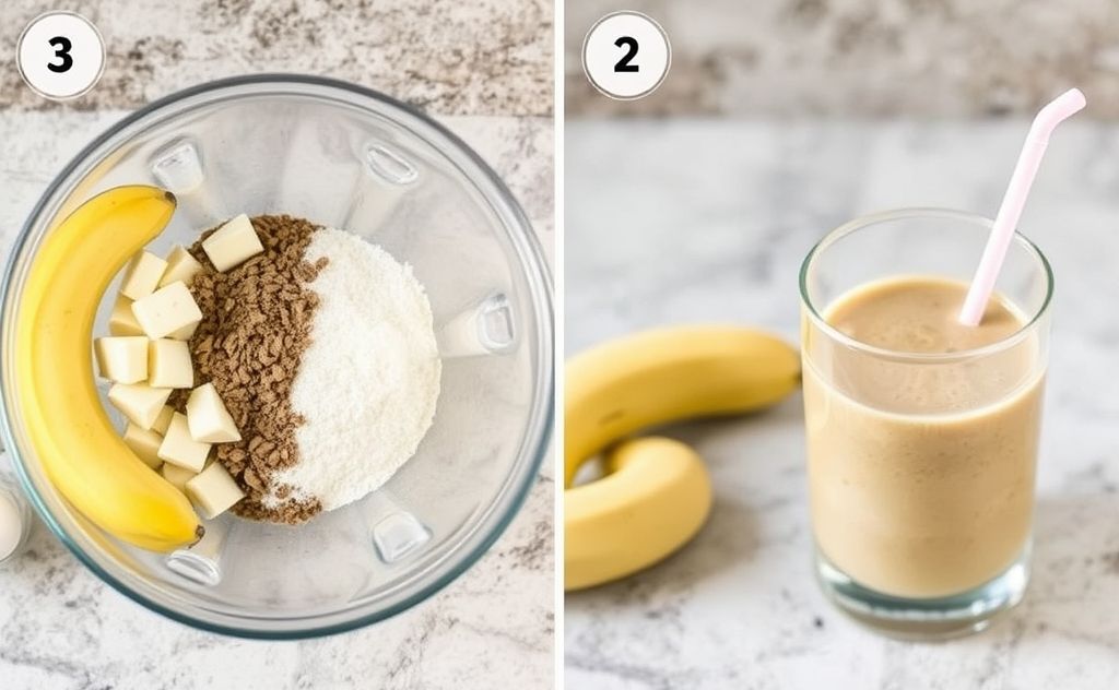Step by step guide for Shea Curl Smoothie