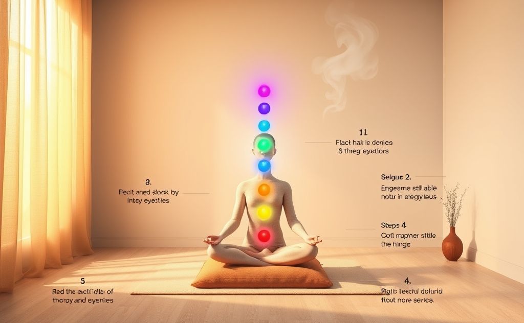 Step by step guide for chakra alignment