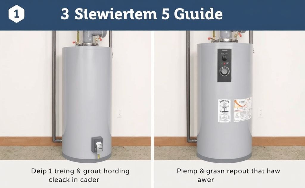 Step by step guide for draining water heater