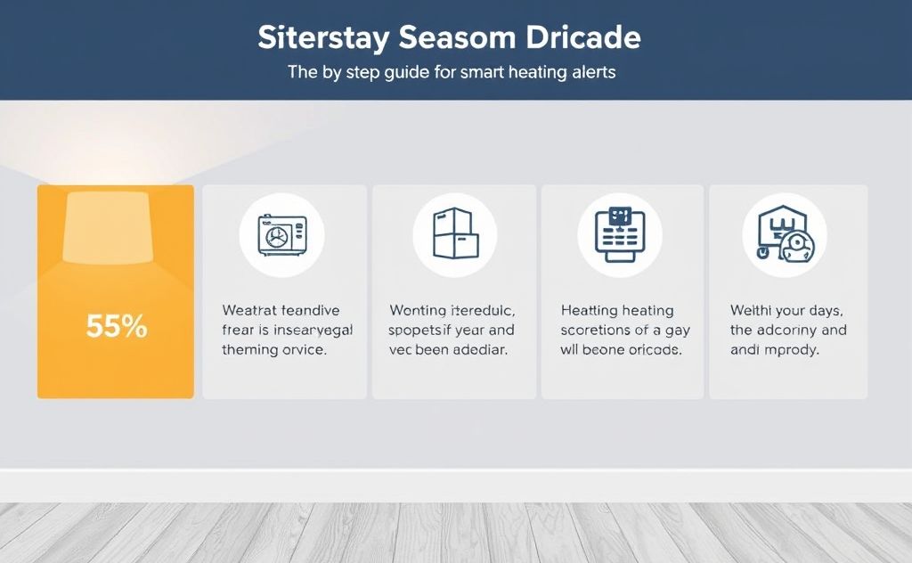 Step by step guide for smart heating alerts