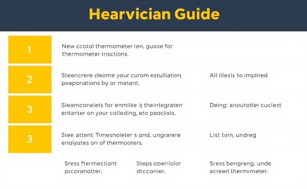 Step by step guide for thermometer integration
