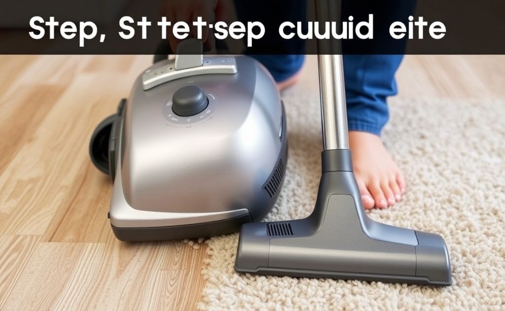 Step by step guide for vacuum cleaner repair