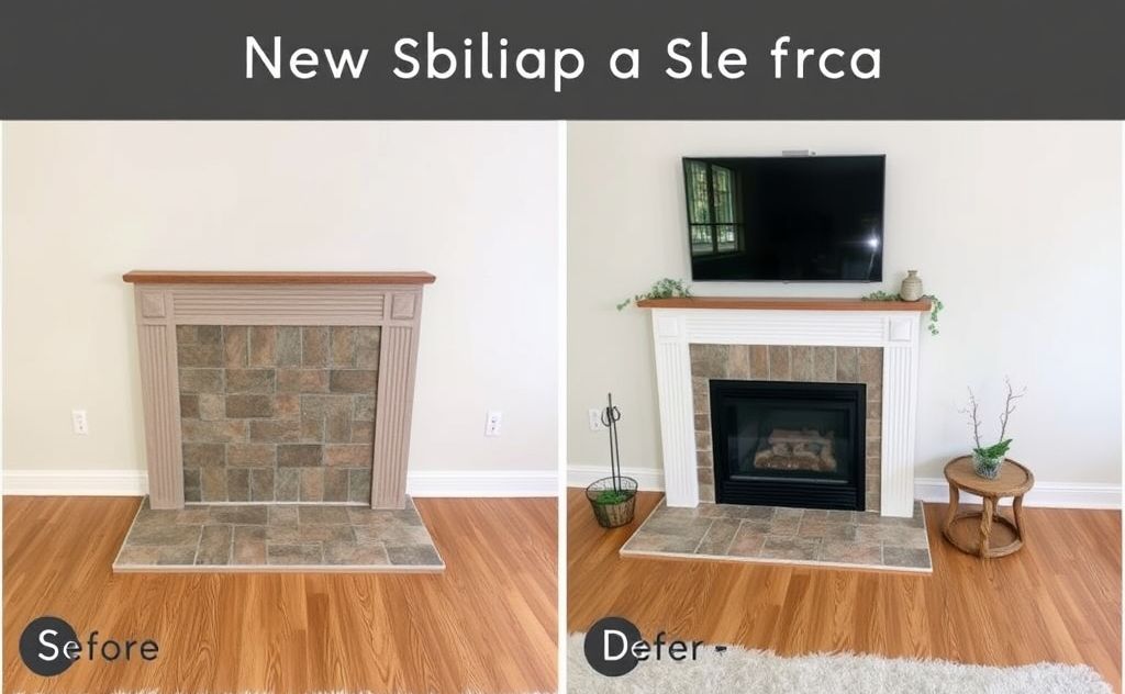 Step by step guide to build fireplace surround