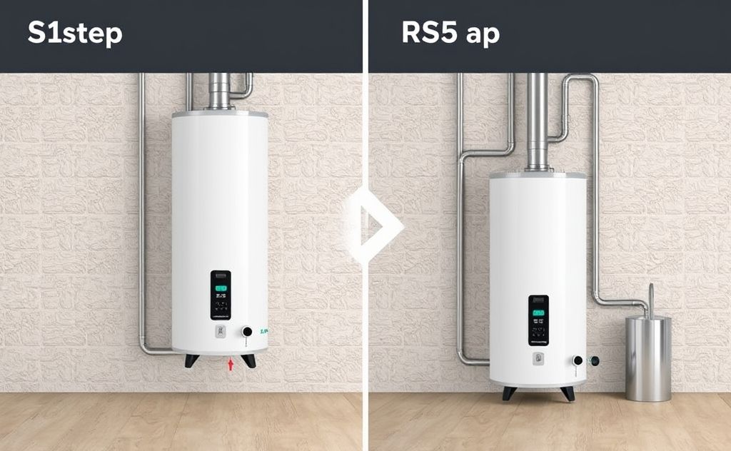 Step by step sizing hybrid water heater