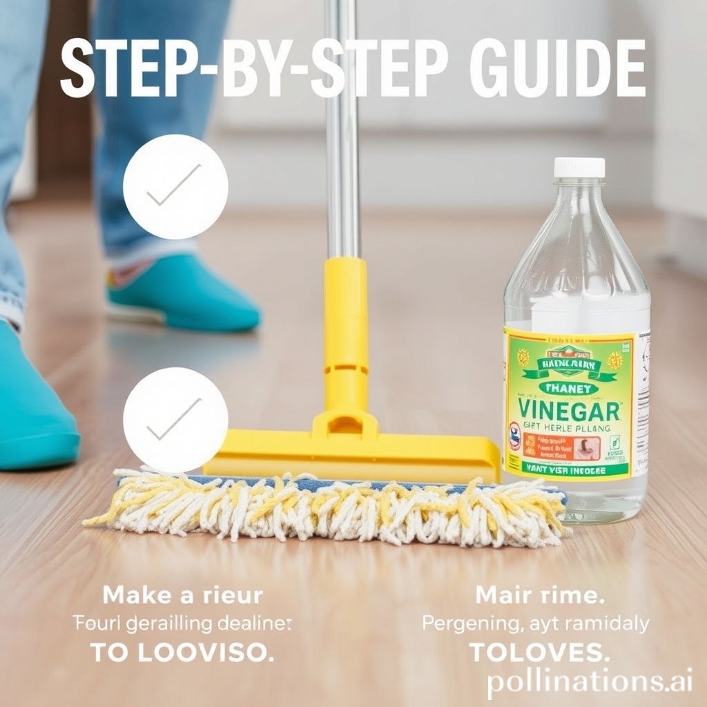 Step-by-Step Guide: Vinegar Mop for Odor-Free Floors