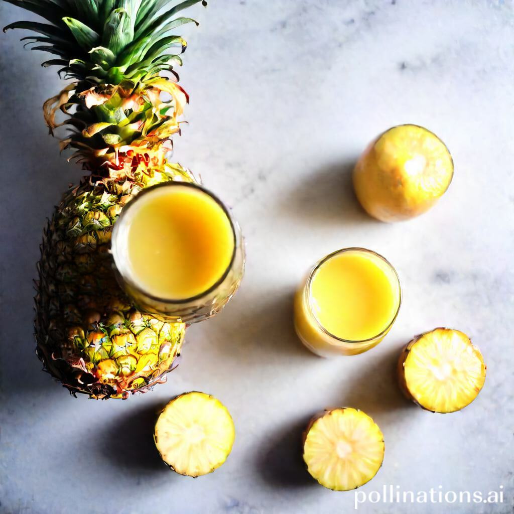 Pineapple Ginger Juice Recipe
