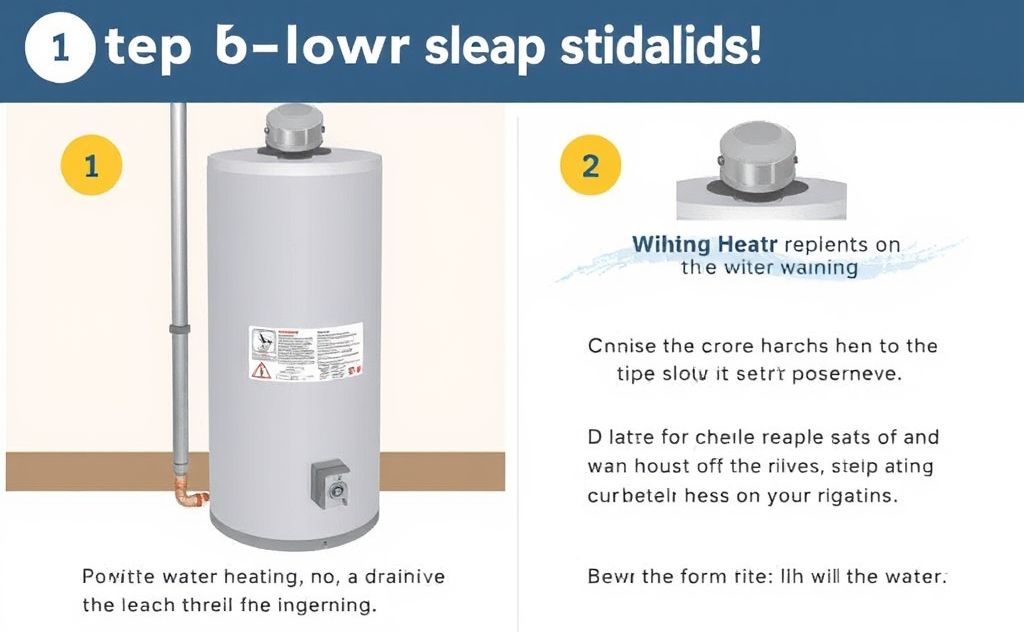 Step-by-step guide for draining a water heater