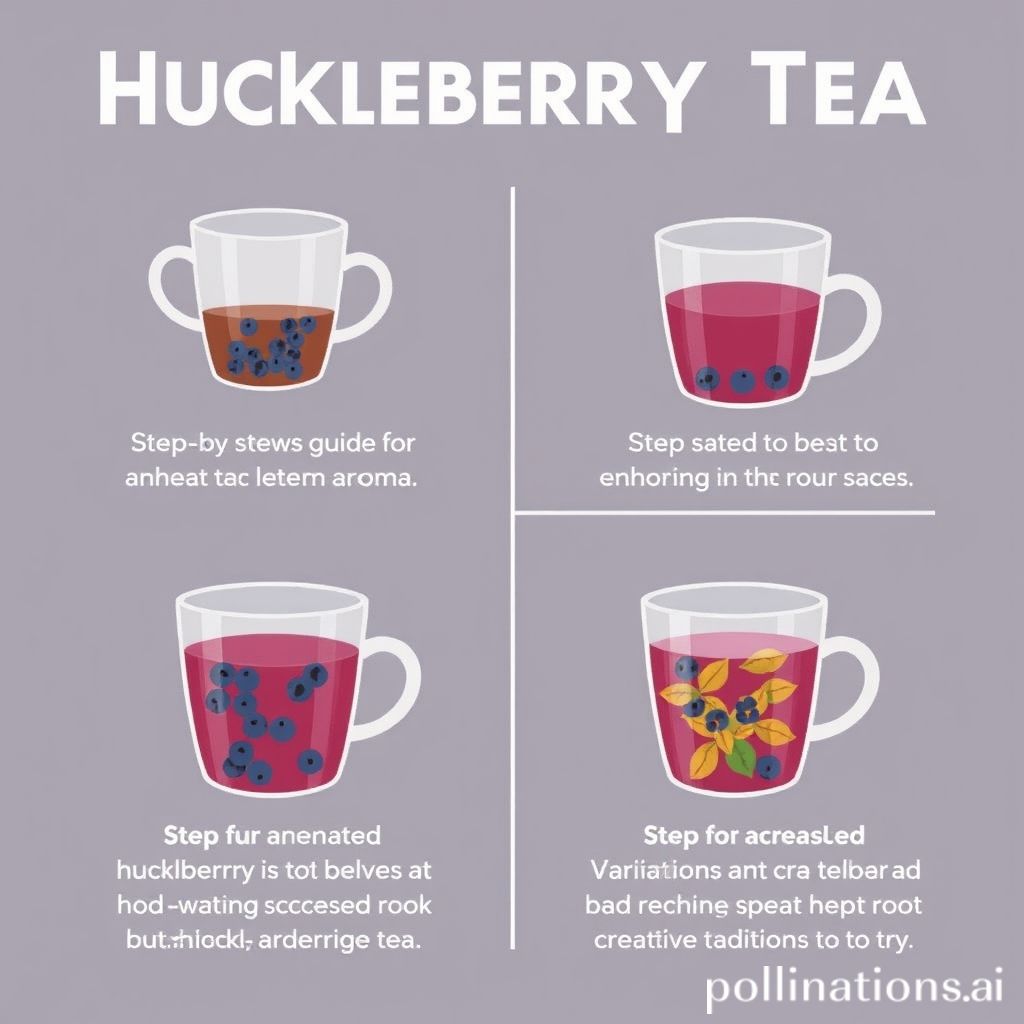 Huckleberry tea recipe