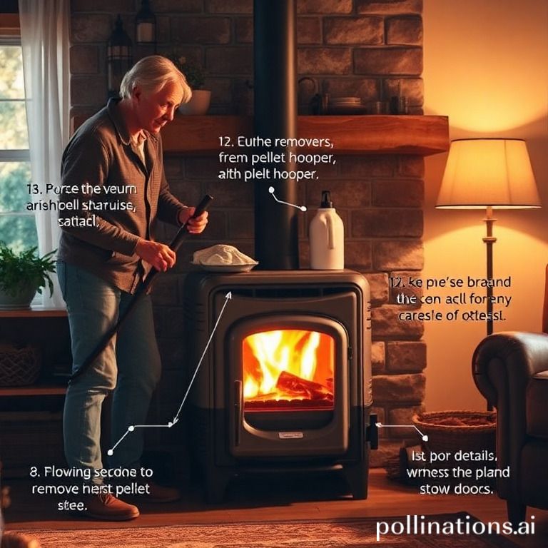 Step-by-step guide to cleaning a pellet stove