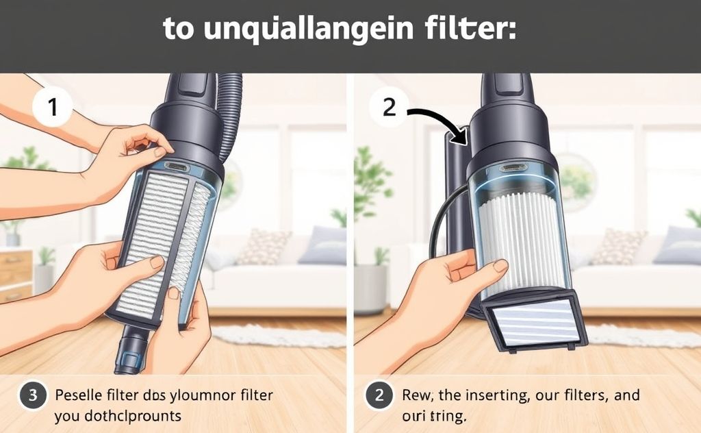 Step-by-step guide to replacing vacuum filters