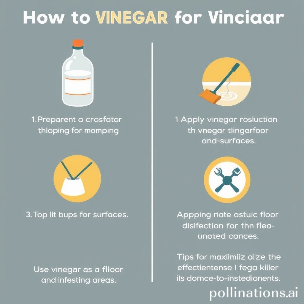 Vinegar: A Natural Solution for Mopping and Flea Control