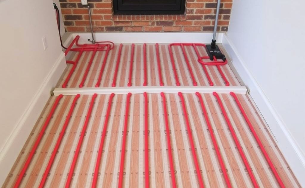 Steps for Installing Hydronic Floor Heating System