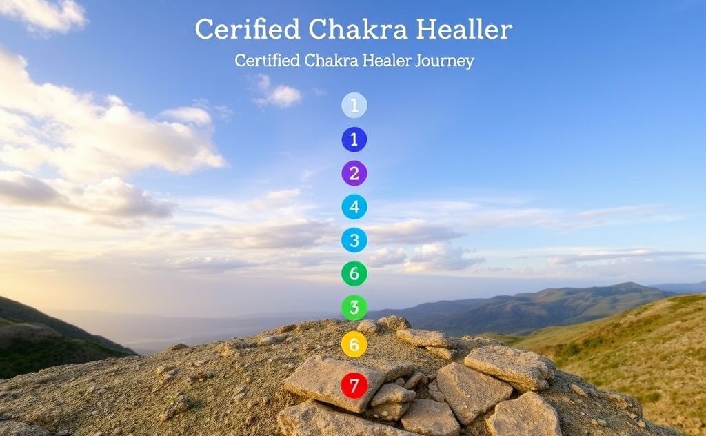 Steps to Certified Chakra Healer Journey