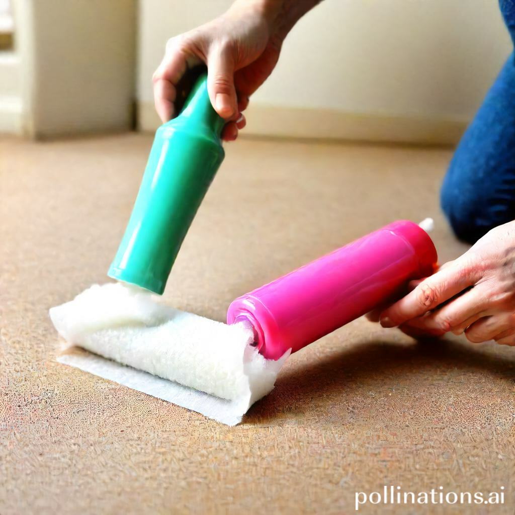 Effective Pet Hair Removal with Sticky Lint Rollers