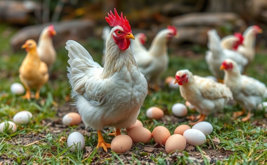 Stop chickens from pecking their eggs now