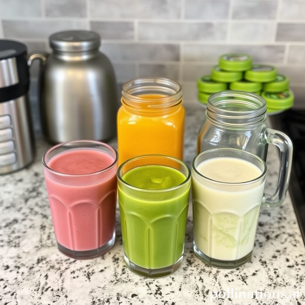 Preserving Smoothies: Refrigeration and Vacuum Sealing