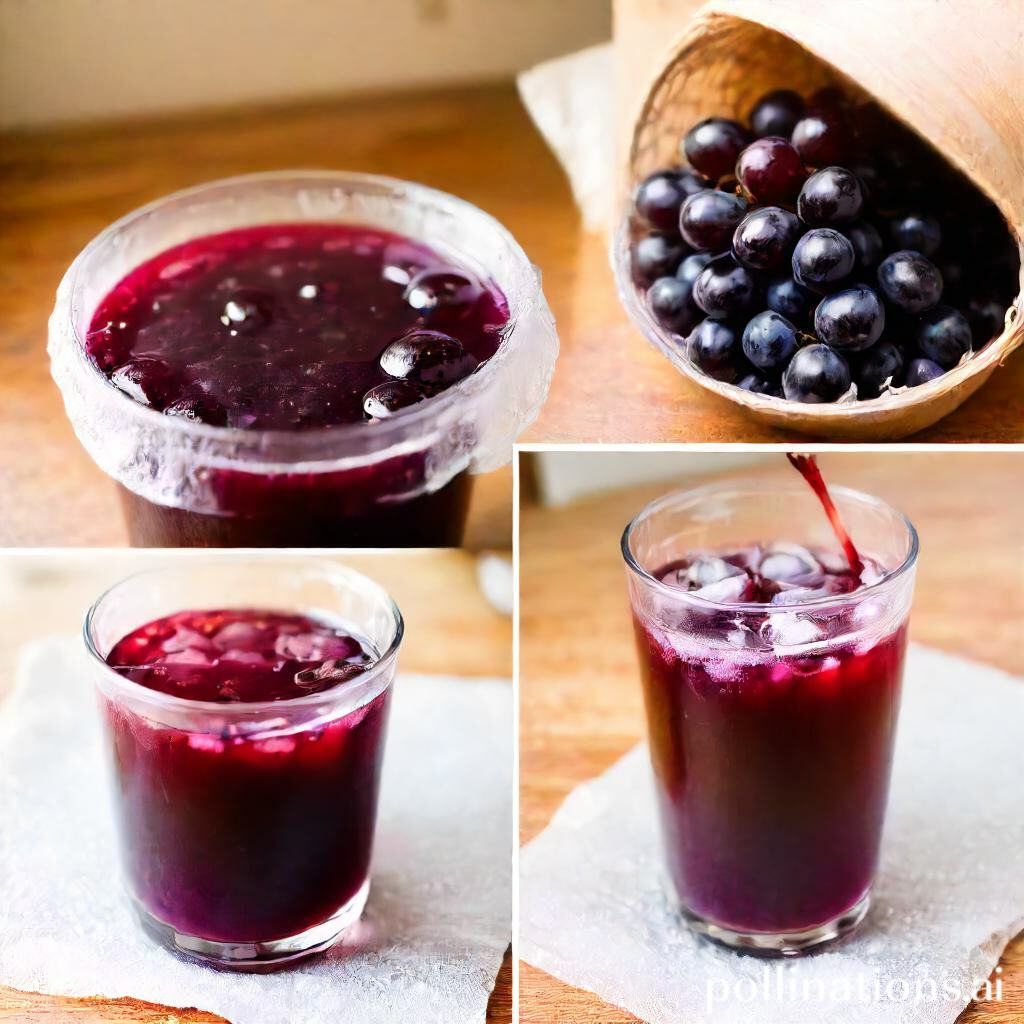 Grape Juice: Chilled and Refreshing
