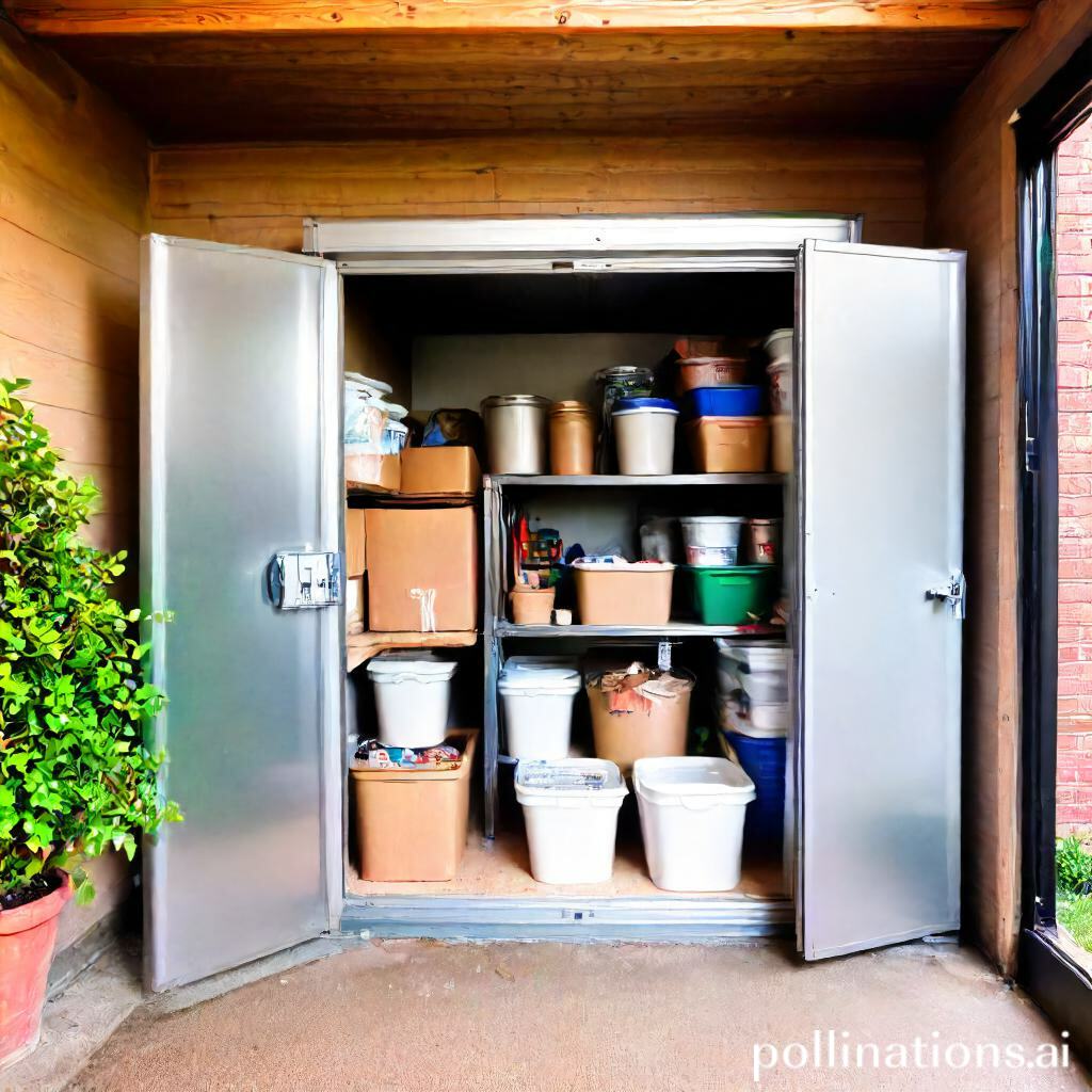 Storing indoors or outdoors