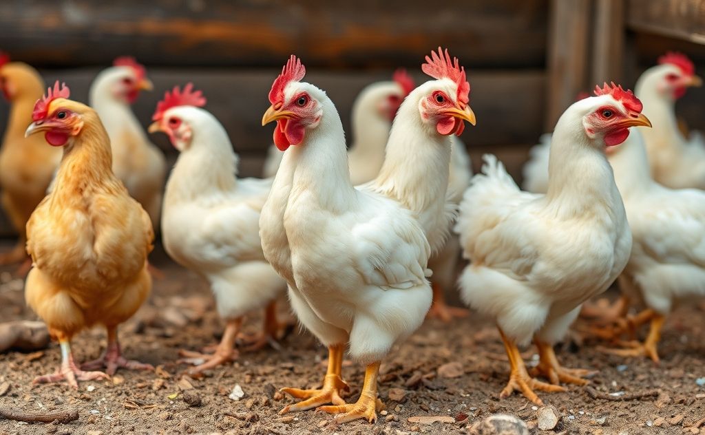 Straight run chickens are unsexed chicks for farming